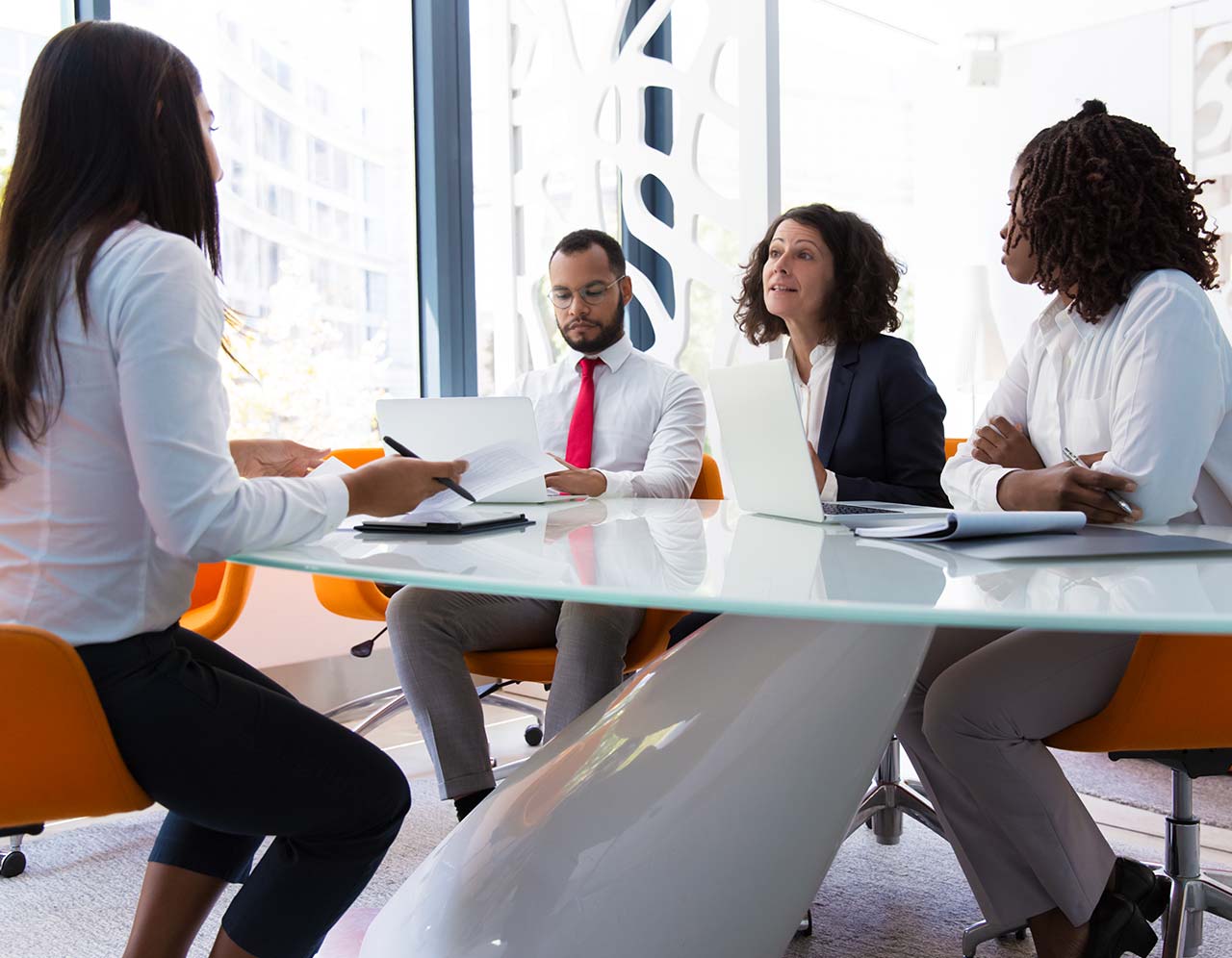 Focus groups with The Kaleidoscope Group and one-on-one interviews are powerful tools to gather employee feedback on important Diversity, Equity and Inclusion topics.